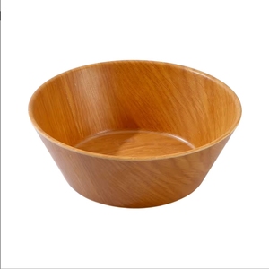 Ciotola Giapponese per Noodle e Riso in Melamina Effetto Legno Lucidata <span class=keywords><strong>a</strong></span> Mano per Campeggio - Product Image 4