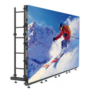 Panneau mural vidéo LED P2.9 500*500, affichage numérique extérieur, écran publicitaire LED à louer - Product Image 3
