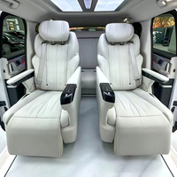 Sièges de van d'affaires multifonctionnels en cuir Nappa personnalisés, réglage électrique, ventilation, massage, chauffage, kits de mise à niveau de l'intérieur automobile