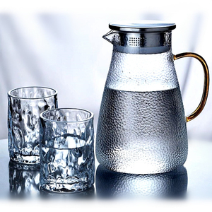 <span class=keywords><strong>Carafe</strong></span> à vin <span class=keywords><strong>originale</strong></span> <span class=keywords><strong>d</strong></span>'usine, <span class=keywords><strong>carafe</strong></span> à <span class=keywords><strong>eau</strong></span> isolée pour café et chevet avec verre - Product Image 1