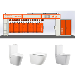 เครื่องหล่อแบบหล่อด้วยการหล่อด้วยการเคลื่อนไหวอัตโนมัติสำหรับการผลิตสุขภัณฑ์เซรามิกแบบสองชิ้นสำหรับสายการผลิตเซรามิก - Product Image 1