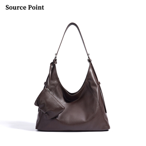 Sacs de créateurs en gros, sacs sous le bras vintage en cuir véritable avec bandoulière réglable, <span class=keywords><strong>sac</strong></span> à bandoulière demi-lune de luxe en cuir pour femme - Product Image 2