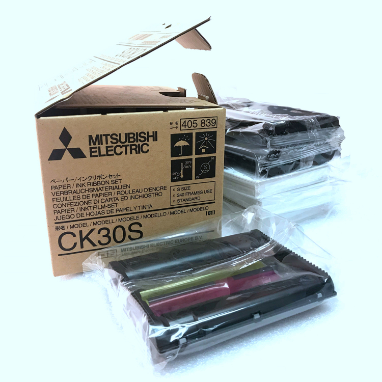 Papel de impresora térmica a color de alta densidad Mitsubishi Ck30S para impresora de video ultrasonido