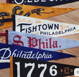 Good Quality Customizable Portable Digital Printing University Felt Triangle <b>Banners</b> Waterproof Eco-Friendly Hanging for Sports - Product Image 3