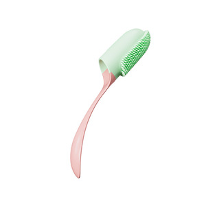 Brosse à dents transfrontalière écologique pour animaux de compagnie avec poignée Brosse de nettoyage des dents à colle douce pour l'hygiène buccale des chiens et des chats - Product Image 5