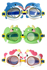 Divertidas <span class=keywords><strong>Gafas</strong></span> <span class=keywords><strong>de</strong></span> Natación con Diseño <span class=keywords><strong>de</strong></span> Tiburón/Monstruo/Unicornio para Niños, Juguete <span class=keywords><strong>de</strong></span> Explorador Submarino con Visión Mejorada para Piscina - Product Image 5