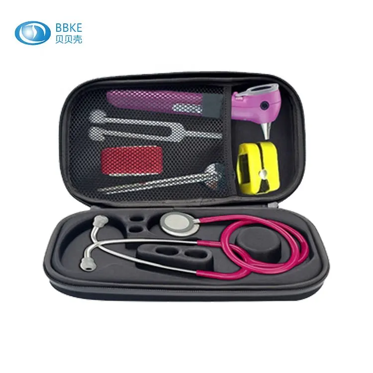 2020 Beste Verkoper Draagbare Medische Zak Stethoscoop Bag Case, Hoge Kwaliteit Eva Carry Cover Met Gepersonaliseerde Stethoscoop Case
