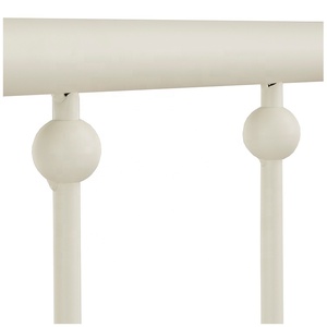 <strong>Single</strong> and Double <strong>Bed</strong> Frame Bedroom Furniture Solid Metal <strong>Beds</strong> for Children Adults <strong>Black</strong> DB-813 - Product Image 4