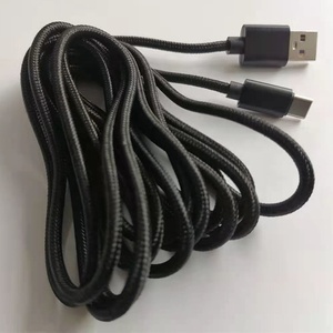 SYYTECH Nylon Type C Data Charging Cable for PS5 Xbox Series X <strong>Switch</strong> <strong>Pro</strong> <strong>Controller</strong> Charger 1m 2m 3m White Black - Product Image 6