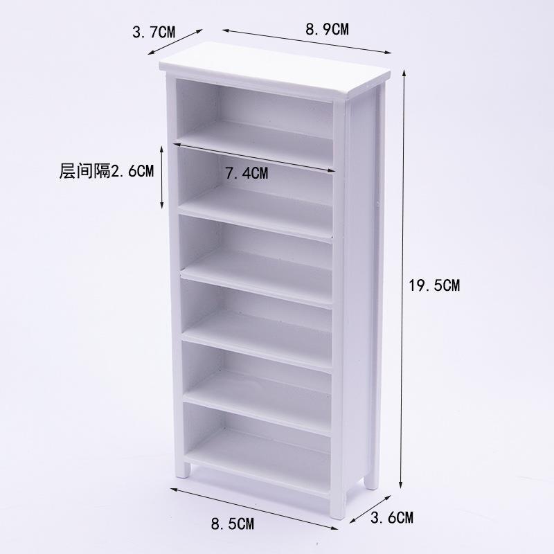 White storage rack
