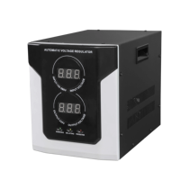 Estabilizador/regulador de voltaje automático de protección de fusible, modelo de escritorio, control de relé monofásico, 1 unidad