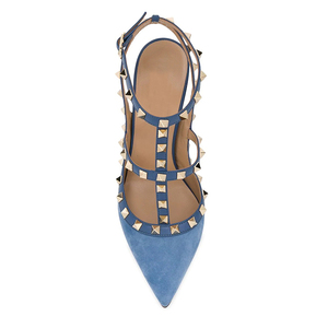 Sandali Estivi da Donna con <span class=keywords><strong>Tacco</strong></span> Alto, Stile Classico con Borchie e Rivetti, Design Personalizzabile con Logo - Product Image 3