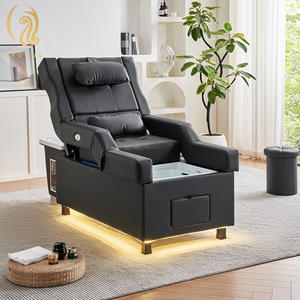 Sillón de Lavado de Cabello Personalizado para Salón de Belleza, con Respaldo Eléctrico y Reposapiés, para Tratamientos Capilares - Product Image 2