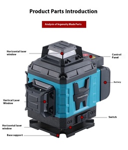 अल्ट्रा-उज्ज्वल ग्रीन 3 डी दीवार फर्श एकीकृत लेवलिंग मशीन औद्योगिक अवरक्त लेजर स्वचालित लेवलिंग उपकरण फैक्टरी प्रत्यक्ष - Product Image 5