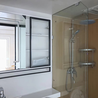 Container Pieghevole Espandibile Idraulico con Apertura Singola o Doppia Laterale, Modulare 20ft per Ufficio o Showroom
