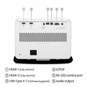 Projecteur de jeu X3100i 4K UHD avec 3300 lumens ANSI, temps de réponse de 4,2 ms, 1080p 240 Hz X3100i X3100i - Product Image 3