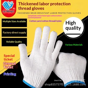 Guantes Lulinda M-01, Engrosados, Resistentes al Desgaste, de Nailon, Algodón y Poliéster, Antideslizantes, Transpirables y Personalizables - Product Image 3