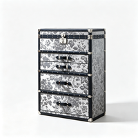 Armoire à bijoux de luxe moderne, design haut de gamme, en fil de cuivre rigide, pour villa, manoir, mobilier haut de gamme