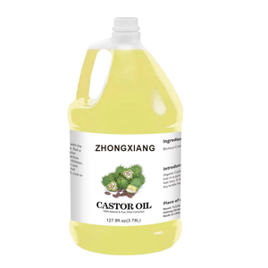 100% ナチュラルピュアオーガニックヒマシ油コールドプレス高品質キャリアオイル育毛スキンケア用1kgバルクOEM/ODM - Product Image 1