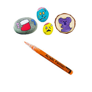 Marqueur de peinture acrylique à pointe extra fine de 0,7 mm avec logo personnalisé, lot de 28 couleurs - Product Image 2