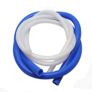 Белый Рециркулирующий силиконовый резиновый плетеный шланг - Product Image 6