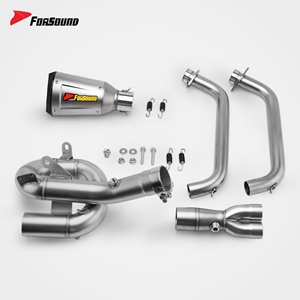 Système <span class=keywords><strong>d</strong></span>'échappement de moto à <span class=keywords><strong>prix</strong></span> de gros Forsound Factory, conception flexible pivotante, échappement à sortie inférieure pour <span class=keywords><strong>Yamaha</strong></span> MT07 <span class=keywords><strong>MT</strong></span>-<span class=keywords><strong>07</strong></span> - Product Image 6