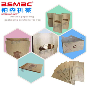 Máquina Automática <span class=keywords><strong>de</strong></span> Alta Velocidad para Fabricar Bolsas <span class=keywords><strong>de</strong></span> Papel Kraft con Fondo Cuadrado para Alimentos - Product Image 2
