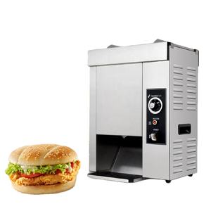 Grille-<span class=keywords><strong>pain</strong></span> vertical en acier inoxydable commercial pour hamburger, chauffe-<span class=keywords><strong>pain</strong></span> - Product Image 5