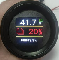 Indicateur de charge de batterie numérique LED 808T avec CAN 12V-80V Remplacement Curtis3140