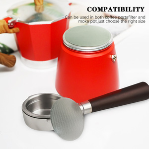 Disques filtrants à café en acier inoxydable Hoya 56 59 61 65 68 mm pour cafetière Moka, pour préparer du café vietnamien - Product Image 5