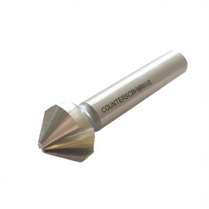 Ttake 90 Degree Countersink Hss Ta1230 Din 335 <b>C</b> 3 Flutes Cylindrical Shank For Metal Drilling - Product Image 2