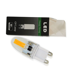 Bombilla LED G9 COB de alta calidad al por mayor de fábrica, regulable, 2W, AC120V, G9 ETL, mini bombilla LED. - Product Image 5