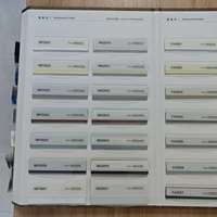 Échantillon de catalogue pour stores alvéolaires, stores, volets, tentures en tissu, aménagement de fenêtres, décoration intérieure et jardin