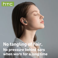 Écouteurs Bluetooth 6.0 HTC NE51 AI Translation TWS Mini Écouteurs Sport Sans Fil Casques Intelligents à Réduction de Bruit