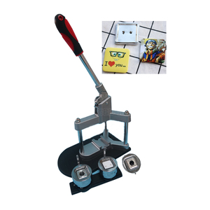 2020 mới Hình Chữ Nhật Của Nhãn Hiệu Vuông Huy Hiệu Máy 35*35mm Pin Chủ Nút Tinplate Sản Xuất 55*55mm làm Báo Chí cho Lều Cửa Hàng - Product Image 2