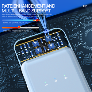 WiFi Portátil 4G con Batería Integrada de 2000 mAh, Configuración Rápida de Redes Temporales para Reuniones, Fiestas y Transmisiones en Vivo - Product Image 3