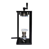 LT-FGJ-100 Scelleuse manuelle de canettes et bouteilles en aluminium pour boissons, mini, de bureau, économique, à vendre