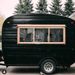 รถเทรลเลอร์เคลื่อนที่สำหรับสตรีทฟาสต์ฟู้ดรถเข็นขายพิซซ่า - Product Image 2