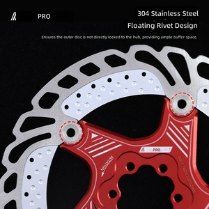 Hidrolik Disk Fren Rotoru Dağ Bisikleti Soğutmalı Yüzer Altı Civatalı Paslanmaz Çelik Post Mount 140mm/160mm Fren Rotoru Frenleri - Product Image 3