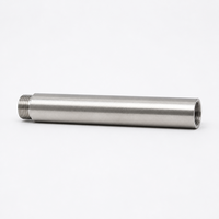 Adaptateur d'extension BSP en acier inoxydable 201 304, filetage mâle-femelle 3/4 pouce de 10 à 100 mm, raccords de tuyauterie moulés par investissement