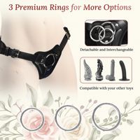 Dildo à harnais sexy pour femmes, pour jeux BDSM, jouets sexuels pour adultes, équipement de bondage