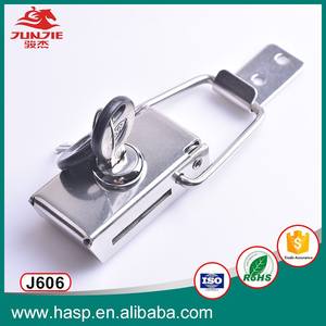 Boîte à lumière publicitaire en acier inoxydable 201 avec serrure à bascule, boîte de dépôt sécurisée, loquet à bascule J606 - Product Image 3