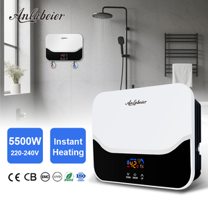เครื่องทำน้ำร้อนไฟฟ้าแบบทันที 5500 วัตต์ อัจฉริยะ ไม่มีถังเก็บน้ำ สำหรับบ้านในอเมริกาใต้ ระบบดิจิทัล - Product Image 1