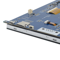 Módulo LCD TFT Serial UART de 7 Pulgadas con Pantalla Táctil Capacitiva de 5 Puntos, Resolución de 800x480, Pantalla Táctil Inteligente HMI, Placa de Control