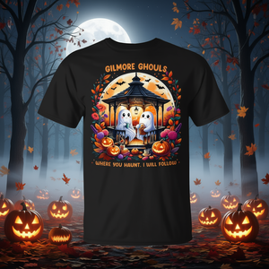 Camiseta de Halloween con diseño de fantasma de Gilmore Ghouls: Donde te asesinares, yo te seguiré - Product Image 3
