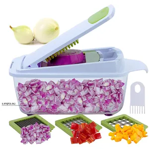 kitchen accessory 11 in 1 food slicer vegetable cutter