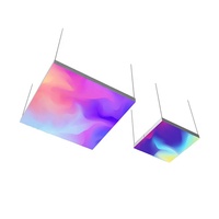 Panneau lumineux dynamique LED RVB double face programmable Boîte à lumière cinétique intelligente LED Boîte à lumière dynamique