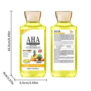 Marque privée Alpha Arbutine Sérum <span class=keywords><strong>Anti</strong></span>-Taches Acide Kojique AHA Formule Liquide Sérum Visage et Corps Éclaircissant Blanchiment 300ml - Product Image 5