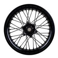 Juego de Ruedas Supermoto de Aluminio CNC de 17 Pulgadas, Color Personalizado para KTM XCF 450 2017, Piezas de Motocicleta Todoterreno