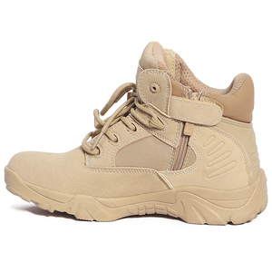 Bottes tactiques mi-hautes Delta TSB10 Coyote légères pour hommes, dessus en daim, semelle extérieure robuste et flexible, respirantes, pour la chasse quotidienne en extérieur - Product Image 2